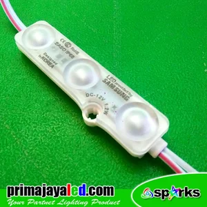 Lampu Module LED 3 Mata Hijau