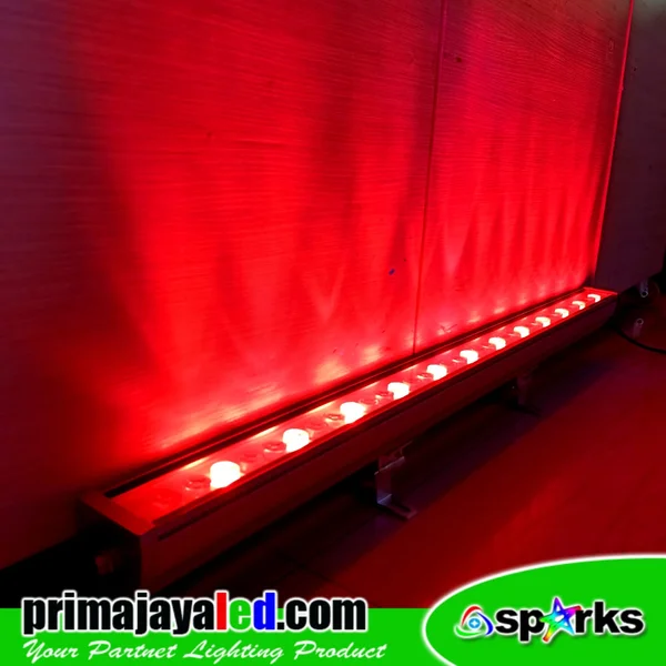 Lampu LED Wall Washer RGB 36 Watt IP65 Rainproof