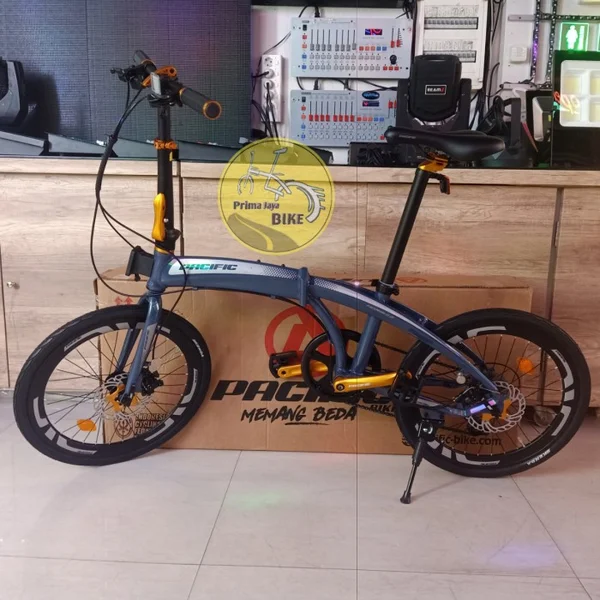 Sepeda Lipat Pasific Noris 2.2 Gray