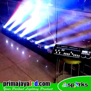Stage Light Package 2 Mini Moving Bar 4 Head & DMX Kingkong 256A
