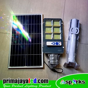 150 Watt PJU LED Light Remote Solar Panel
