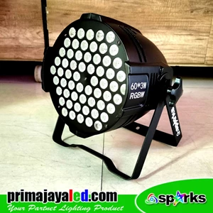 LED PAR Lamp 60 x 3 Watt RGBW Sparks