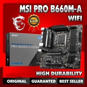 Motherboard Msi Pro B660m-A Wifi Ddr4 Matx-Lga 1700-Gen 12