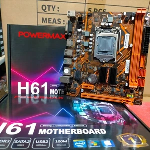 New Powermax H61 Intel Lga1155 H61 Ddr3 Motherboard