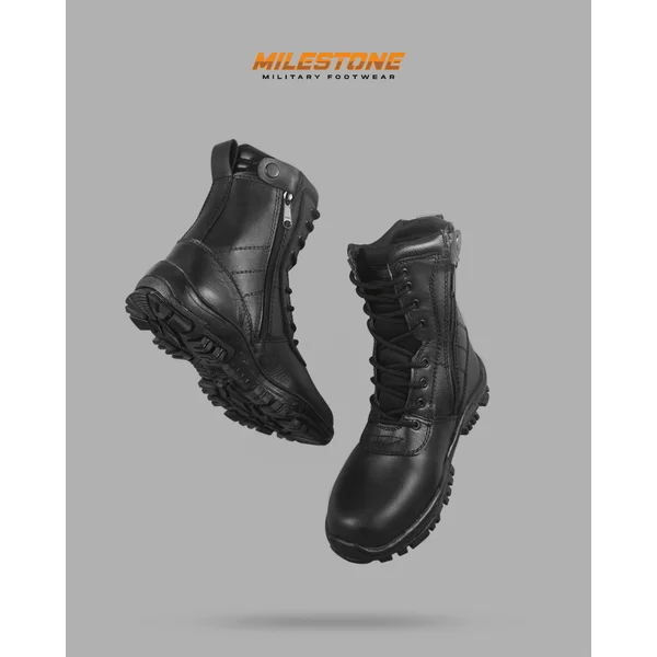 Sepatu Militer PDL Dinas Satpol PP Bahan Kulit Asli Melayani Tender Pengadaan Sepatu Dinas Satpol PP