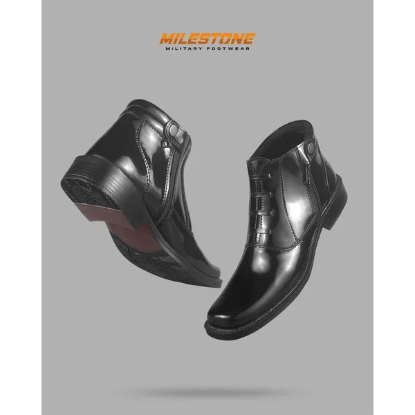 Sepatu Militer  PDH Dinas Pria Model Kilap "PARANEUS RADIATE" Original Milestone