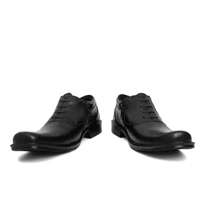 Sepatu Dinas Pdh 02 Resleting Kulit Sapi Asli