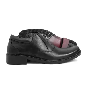 Sepatu Dinas Pdh 02 Resleting Kulit Sapi Asli