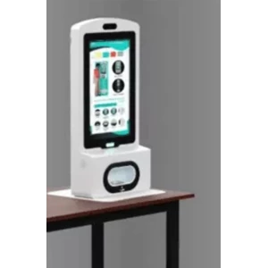 Hand Sanitizer Adversiting Kiosk (Wallmount Kiosk) Lcd Monitor 21.5 Inch Online Mode