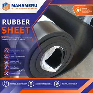 Rubber sheet Dengan Berbagai Ketebalan Sesuai Kebutuhan MPM Perkasa