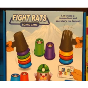 Jeji Plastic Toys Fight Rats