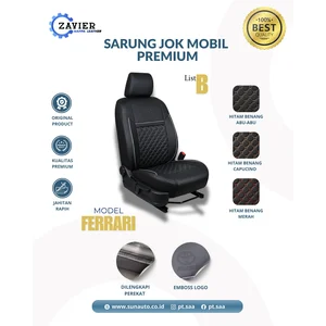 Aksesoris Mobil Sarung Jok Zavier Nappa Leather