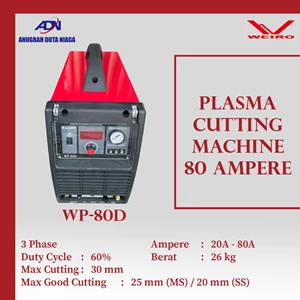 Mesin Las Cutting Plasma Plasma Inverter Weiro WP 80D