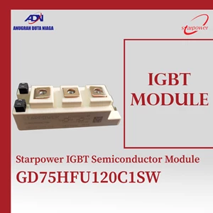 Peralatan Las Starpower IGBT Module Inverter Semiconductor GD75HFU120C1Sw