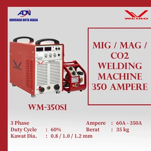 Mesin Las MIG / CO2 / MAG Inverter Automatic Weiro WM-350SI