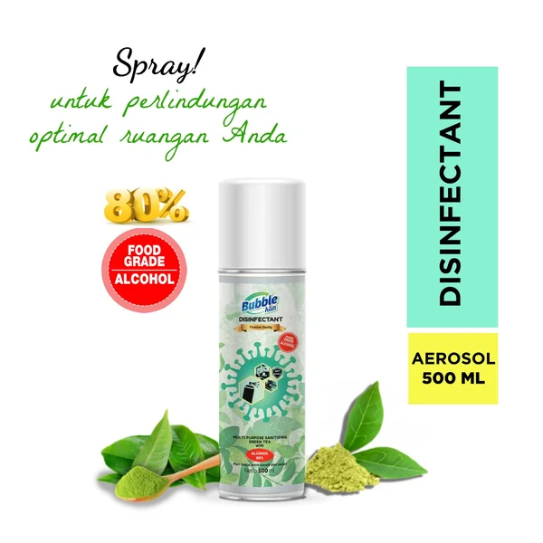 Bubble Klin Disinfectant Spray pengharum Ruangan