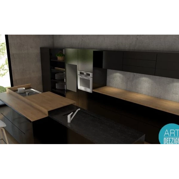 Jasa Desain Interior Kitchen Set Design By PT Artdeezign Sukses Berkah