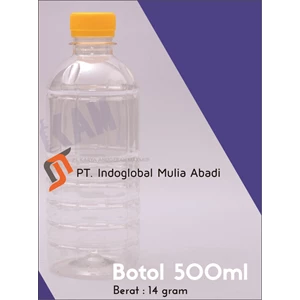 Botol Plastik Biasa 500 ML