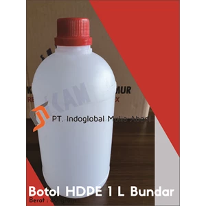 Botol Plastik HDPE Bunder 1 L