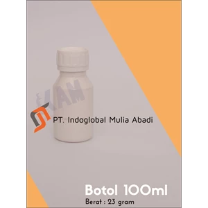 Botol Plastik HDPE 100 ML