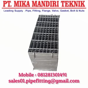 GRATING SERRATED HOT DIP GALVANIS KASTOM