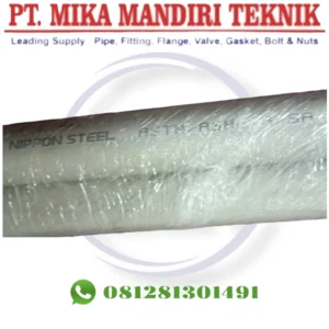 Pipa Stainless Nippon Steel Seamless Diameter 1/2 Inch Sch 10
