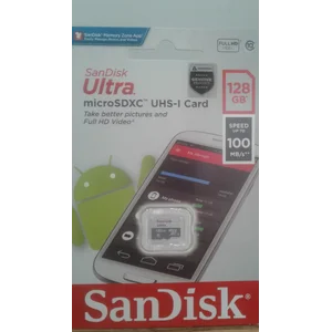 Memory Card Sandisk Ultra Microsd Uhs-1 128Gb