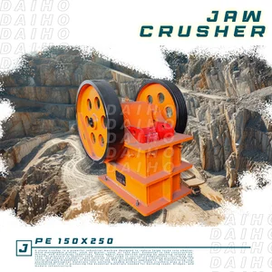 Mesin Pemecah Batu Jaw Crusher DAIHO PE 150 x 250