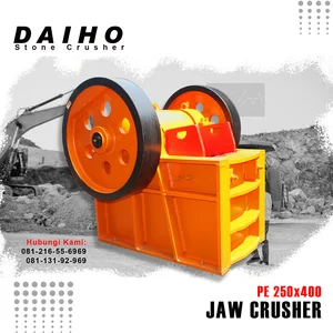 Mesin Pemecah Batu Jaw Crusher DAIHO PE 250 x 400