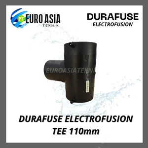 DURAFUSE Fitting Electrofusion Black PE100 39_5V Electrofusion Equal Tee D110mm - 40408314