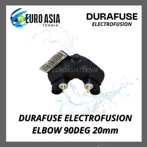 DURAFUSE Fitting Electrofusion Black PE100 39_5V 90DEG Elbow D20mm - 40104306
