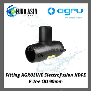 AGRU Fitting Electrofusion HDPE E-Tee OD 90mm - AGT-25176009011