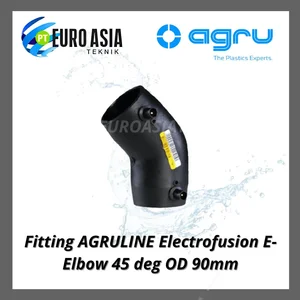 AGRU Fitting Electrofusion E-Elbow 45deg OD 90mm - AGT-25170009011