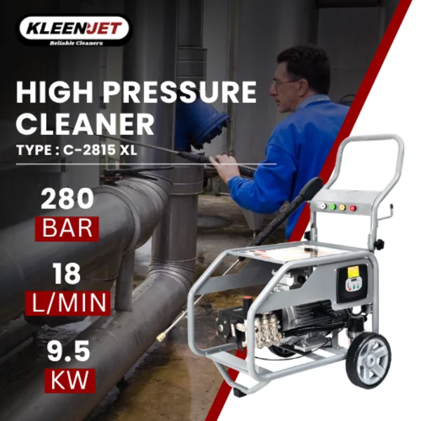 High Pressure Cleaner Kleenjet C-2815 XL 280 Bar – Mesin Jet Cleaner Industri Tekanan Tinggi