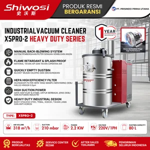 Shiwosi X5PRO-2 Heavy Duty Industrial Vacuum Cleaner