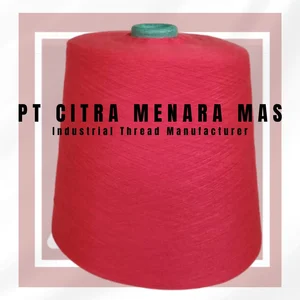 Benang Jahit karung / industri Merk Monas warna Merah