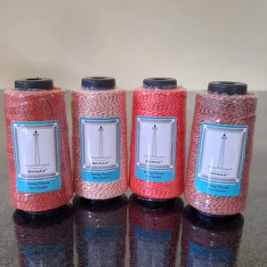 Benang Jahit Karung Polyester Merk Monas Warna Mambo 150gr