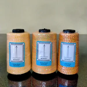 Benang Jahit Karung Polyester Merk Monas Warna Mambo Orange 150gr