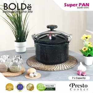 Bolde Super Pan Presto 7L Granite Coating Black