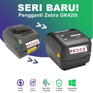 Printer Barcode Zebra Gk-420 / Gk 420 T