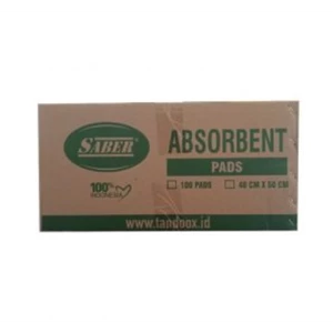 Saber Oil Absorbent Pad 200 Size 40X50 Cm
