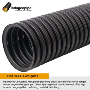 Pipa HDPE Corrugated Size 1200mm