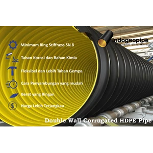 Steel Reinforced Corrugated HDPE Pipe