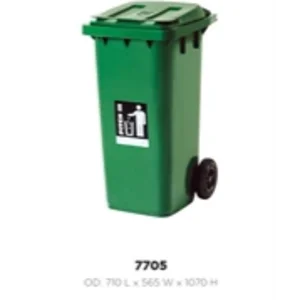 Tempat Sampah Dilengkapi Roda Merk Rabbit