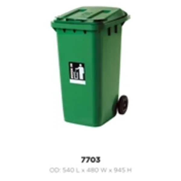 Tempat Sampah Dilengkapi Roda Merk Rabbit