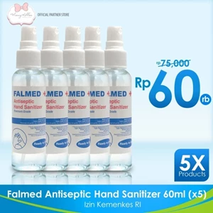 Hand Sanitizer Falmed 5 Pcs 60Ml