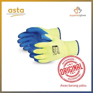 Safety Glove Safety Dexterity® Fleece-Lined Nylon Gloves With Latex Palm Tkylx