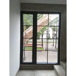 Pintu PVC swing dan kaca mati
