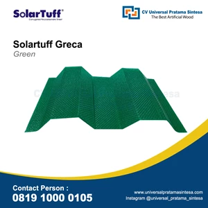 Atap Polycarbonate Solartuff Eff 760 tipe Gelombang