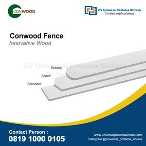 Artificial Wood / Conwood Fence 4